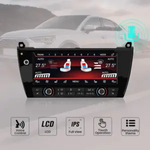 Autonavigacio.hu – Kijelzés a BMW 5 sorozatú F10 F11 -hez 2011 - 2017 -től 10,25 "-es érintőképernyős légkondicionáló vezérléssel – kép 1