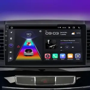 Autonavigacio.hu – Rádió a Mitsubishi Lancer 2007 - 2013 -hoz - vezeték nélküli CarPlay és Android Auto, Intelligens rendszerek – kép 1