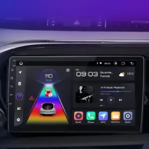 Autonavigacio.hu – Rádió a Toyota Hilux Pickup AN120 -hoz 2015 - 2020 - vezeték nélküli CarPlay és Android Auto – kép 1