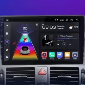 Autonavigacio.hu – Android rádió CarPlay funkcióval a Mercedes Benz C-osztályhoz W204/S204 2006-2011 között – kép 1