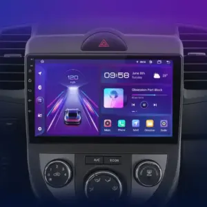 Autonavigacio.hu – Rádió a KIA Soul 2008 - 2011 - Navigation GPS 4G CarPlay és Android Auto – kép 1