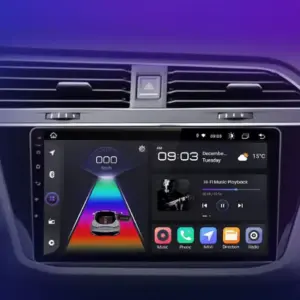 Autonavigacio.hu – Rádió a VW Tiguan 2016 - 2020 -hoz 4G, 2 -din, GPS multimédia Android Auto -val és Carplay -vel – kép 1