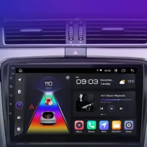 Autonavigacio.hu – Rádió a Skoda Superb 2 -hez 2008 - 2015 között - vezeték nélküli CarPlay és Android Auto – kép 1