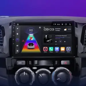 Autonavigacio.hu – Rádió a Toyota Fortuner Hilux Revo Vigo 2007 - 2015 - vezeték nélküli CarPlay és Android Auto számára – kép 1