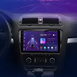 Autonavigacio.hu – Rádió navigációs skoda octavia 2 A5, 2006 - 2013 Android Auto Carplay – kép 1