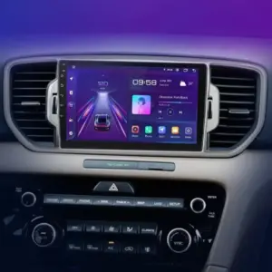 Autonavigacio.hu – Rádió navigáció Kia Sportage 4 2016 - 2018 Android Auto Carplay – kép 1