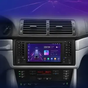 Autonavigacio.hu – Rádió navigáció BMW 5 sorozat E39 X5 E53 1996-2003-ban Android Auto Carplay – kép 1