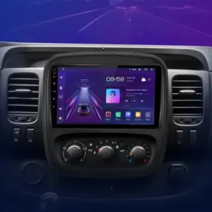 Autonavigacio.hu – Navigációs rádió Renault Trafic 3 2014-2021 Opel Vivaro B 2014-2018 Android Auto Carplay – kép 1
