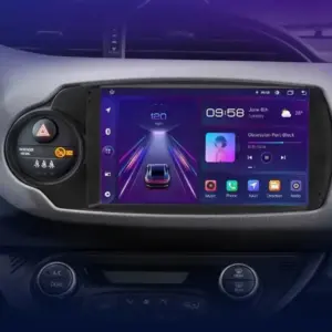 Autonavigacio.hu – Navigációs rádió Toyota Yaris 2012-2017 Android Auto Carplay – kép 1