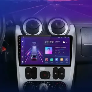 Autonavigacio.hu – Rádió navigáció Renault Logan 1 Sandero 2009-2015 Dacia Duster Android Auto Carplay 4G GPS – kép 1