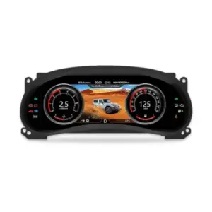 Autonavigacio.hu – 12,3 hüvelykes digitális virtuális FIS műszerfal a Jeep Wrangler 2011-2017-hez – kép 1