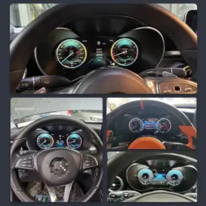 Autonavigacio.hu – Exkluzív, 12,3 hüvelykes digitális virtuális műszerfal FIS a Mercedes-Benz C GLC-hez W205 W253 2015-2018 – kép 1