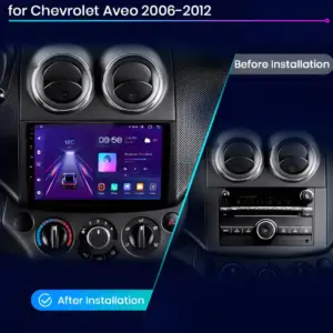 Autonavigacio.hu – Rádió a Chevrolet Aveo 2006 - 2012 - Carplay és Android Auto számára – kép 2