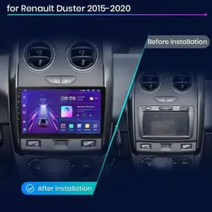 Autonavigacio.hu – Rádió navigáció Renault Duster 2015-2020 LADA LARGUS 2021 CARPLAY Android Auto – kép 2