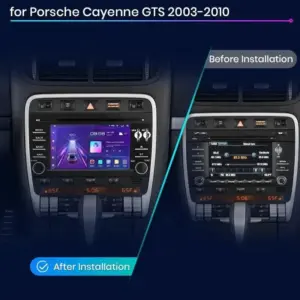 Autonavigacio.hu – Rádió navigáció Porsche Cayenne GTS 2003 - 2010 Carplay Android Auto – kép 2
