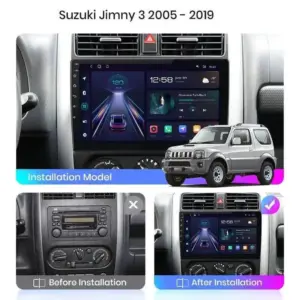 Autonavigacio.hu – Rádió navigáció Suzuki Jimny 3 2005 - 2019 Carplay Android Auto – kép 2