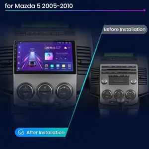 Autonavigacio.hu – Rádió navigáció Mazda 5 2005 - 2010 - CARPLAY Android Auto – kép 2