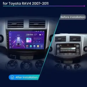 Autonavigacio.hu – Rádió navigáció Toyota RAV 4 2007 - 2011 - CARPlay Android Auto – kép 2