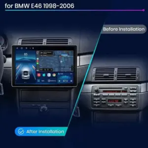 Autonavigacio.hu – Rádió navigáció BMW 3 E46 M3 CarPlay Android Auto – kép 2