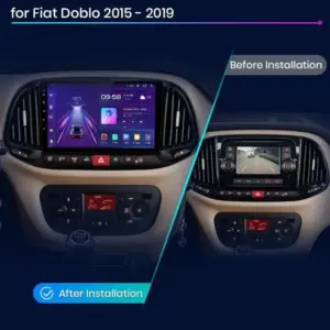 Autonavigacio.hu – Rádió navigációs fiat dobo 2015 - 2019 carplay android auto – kép 2