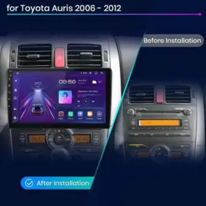 Autonavigacio.hu – Rádió navigáció Toyota Auris E150 2006 - 2012 Carplay Android Auto – kép 2