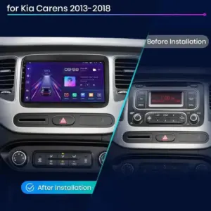 Autonavigacio.hu – Rádió navigáció Kia Carens 2013 - 2018 Carplay Android Auto – kép 2