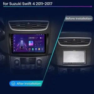 Autonavigacio.hu – Rádió navigáció Suzuki Swift 4 2011 - 2017 Carplay Android Auto – kép 2