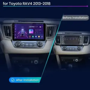 Autonavigacio.hu – Rádió navigáció Toyota RAV 4 2012 - 2018 - CARPLAY Android Auto – kép 2