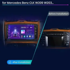 Autonavigacio.hu – Rádiónavigáció Mercedes Benz Clk w209 w203 w463 w208 Carplay Android Auto – kép 2