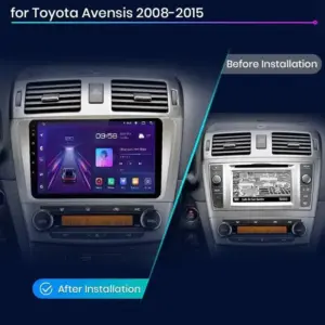 Autonavigacio.hu – Rádió navigáció Toyota Avensis T27 2008 - 2015 Carplay Android Auto – kép 2