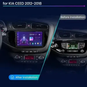 Autonavigacio.hu – Rádió navigáció Kia Ceed 2012 - 2018 Carplay Android Auto – kép 2