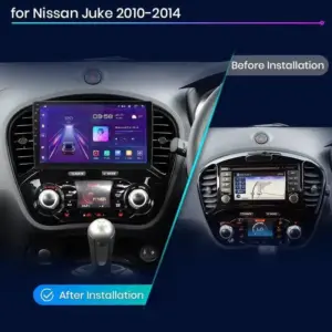 Autonavigacio.hu – Rádió navigáció Nissan Juke 2010 - 2014 Carplay Android Auto – kép 2