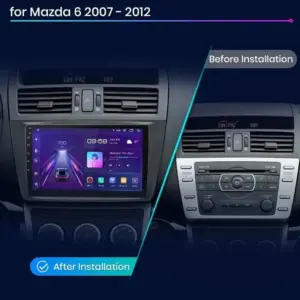 Autonavigacio.hu – Rádió navigáció Mazda 6 GH 2007 - 2012 - CARPLAY Android Auto – kép 2