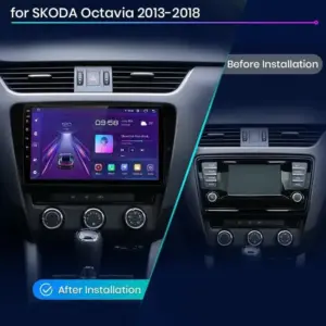 Autonavigacio.hu – Rádió navigációs skoda octavia 3 A7 2013 - 2018 carplay android auto – kép 2