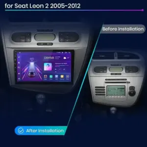 Autonavigacio.hu – Rádió navigációs ülés Leon MK2 2005-2012 Carplay Android Auto – kép 2