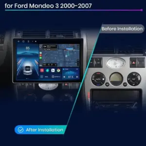 Autonavigacio.hu – Rádió navigáció Ford Mondeo 3 2000 - 2007 Android Auto Carplay – kép 2