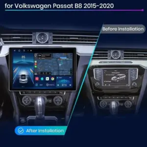 Autonavigacio.hu – Rádió navigáció VW Volkswagen Passat B8 2015 - 2020 Carplay Android Auto – kép 2