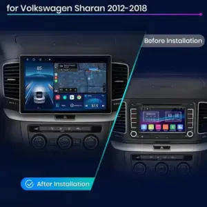 Autonavigacio.hu – Rádió navigációs Volkswagen VW Sharan 2012 - 2018 Carplay Android Auto – kép 2