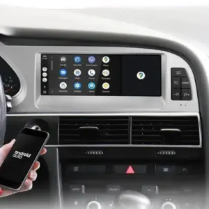Autonavigacio.hu – Rádió navigáció Audi A6 C6 2005-2011 Carplay Android Auto – kép 2