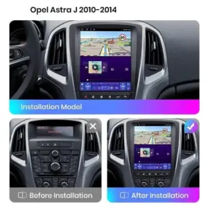 Autonavigacio.hu – Rádió navigáció Opel Astra J 2009-2013 Android Auto Carplay – kép 2