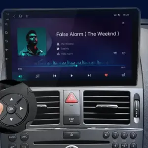 Autonavigacio.hu – Android rádió CarPlay funkcióval a Mercedes Benz C-osztályhoz W204/S204 2006-2011 között – kép 3