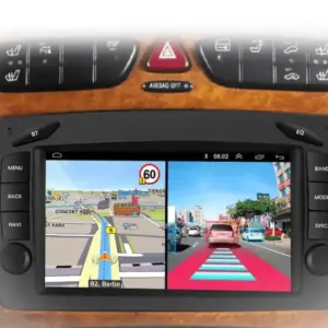 Autonavigacio.hu – Rádiónavigáció Mercedes Benz Clk w209 w203 w463 w208 Carplay Android Auto – kép 3