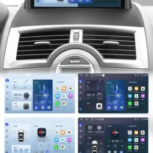 Autonavigacio.hu – Rádió navigáció Renault Megane 2 2002-2009 Android Auto Carplay – kép 3