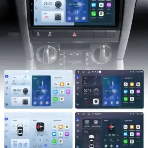 Autonavigacio.hu – Rádió navigáció Audi A3 8p 2003 - 2013 Android Auto Carplay – kép 3