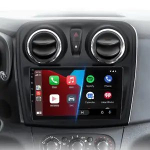 Autonavigacio.hu – Rádió navigáció Renault Logan 2 Sandero 2014-2019 Android Auto Carplay – kép 4
