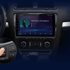 Autonavigacio.hu – Rádió navigációs skoda octavia 2 A5, 2006 - 2013 Android Auto Carplay – kép 4