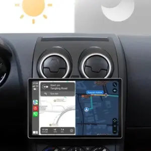 Autonavigacio.hu – Rádió navigáció Nissan Qashqai J10 2006 - 2013 Carplay Android Auto – kép 4
