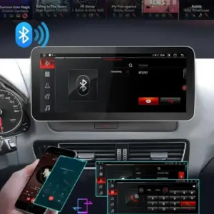 Autonavigacio.hu – Rádió navigáció Audi Q5 2009-2016 10.25 "Android Auto Carplay – kép 4