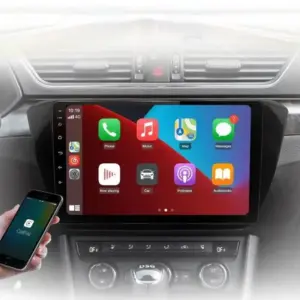 Autonavigacio.hu – Rádió navigációs skoda Superb 3 2015-2019 Carplay Android Auto – kép 4