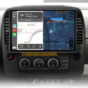 Autonavigacio.hu – Rádió navigáció Nissan Navara 2006 - 2012 - Carplay Android Auto – kép 5